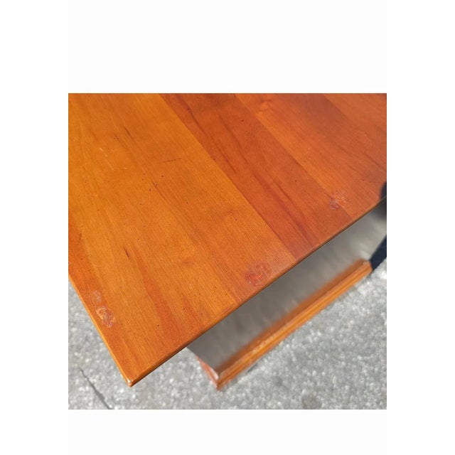 20th Century David Cabinet Cherry 2-Drawer à Abattant Bedside Cabinets / Nightands, a Pair For Sale - Image 11 of 11