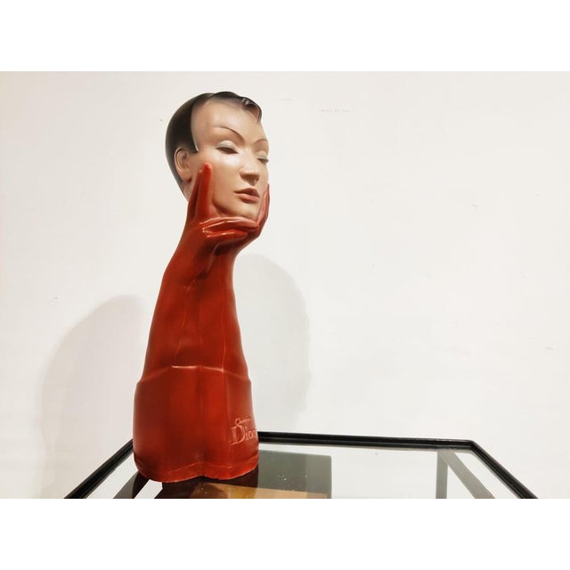 Vintage French Advertising Statue from Christian Dior, 1960s For Sale - Image 3 of 9