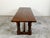 English 19th Century Walnut Dining Table with Turned Legs and H-Form Stretcher For Sale - Image 9 of 11