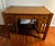 Antique Mission Style Five Drawer Oak Writing Desk by Bourn & Hadley Co. For Sale - Image 4 of 12
