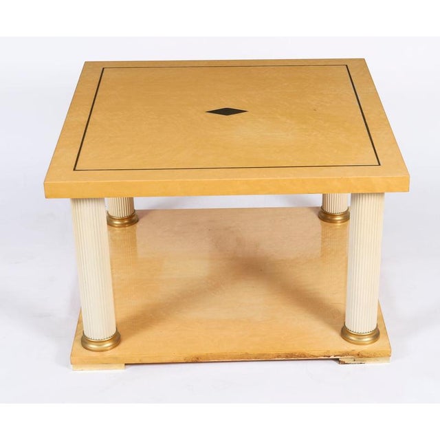 Vintage Biedermeier Birdseye Maple Coffee Tables from Harrods, 20th Century, Set of 2 For Sale - Image 3 of 17