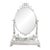 Tiffany & Co. Attributed Silverplate Cherub Vanity Mirror For Sale
