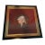 19th-Century Framed Hand-Painted Porcelain Plaque Portrait of Beatrice Cenci For Sale