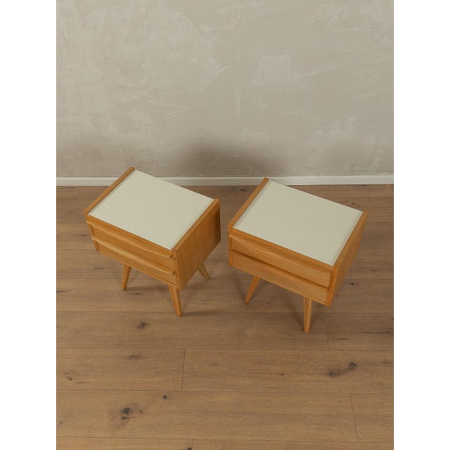 Vintage Bedside Tables, 1950s, Set of 2 For Sale - Image 4 of 10