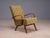 Wood Bentwood Armchairs in Beige and Yellow Upholstery by Jaroslav Šmídek, Czechoslovakia, 1950s, Set of 2 For Sale - Image 7 of 8