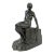 Art Deco Nuart Nude Flapper Spelter Bookend Circa 1925 For Sale