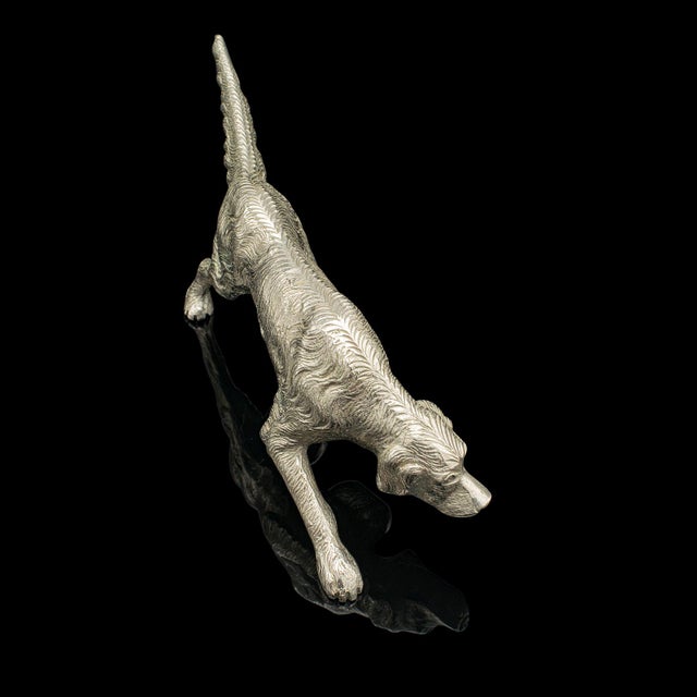 Metal 1910's Antique Dog Figure For Sale - Image 7 of 10