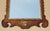 Wood Antique Walnut Georgian Style Hand Carved and Parcel Gilded Wall Mirror For Sale - Image 7 of 9