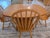 Hunt Country Furniture Oak Dining Extension Table & Chairs For Sale - Image 4 of 12
