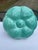 Turquoise 1940s French Gien Turquoise Majolica Oyster Plate For Sale - Image 8 of 11