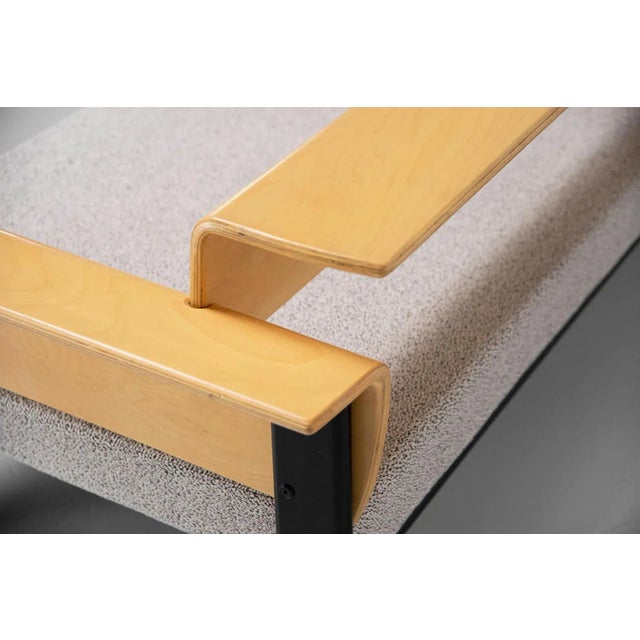 Wood Mastro Daybed by Afra and Tobia Scarpa for Molteni, 1981 For Sale - Image 7 of 11