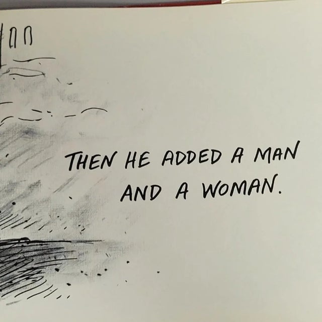 Fred Gwynne God’s First World, 1970 First Edition With Dust Jacket — Illustrated Fable, Harper & Row For Sale In Raleigh - Image 6 of 10