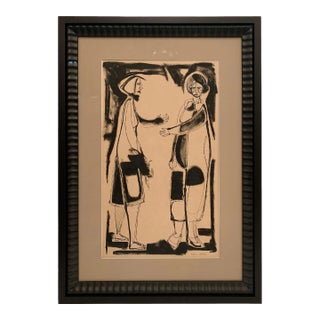 Helen Webber Original Painting in Gallery Frame For Sale