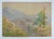 Rustic Early 20th Century Small Mountain Landscape Painting For Sale - Image 3 of 3