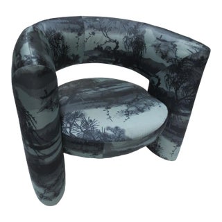 Via Del Corso Chair in Green Print by Man of Parts For Sale