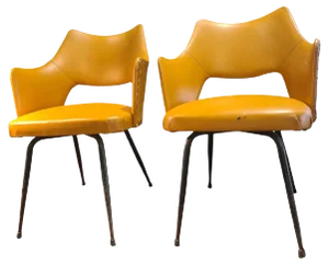 Set of Armchairs by Gastone Rinaldi for RIMA, Italy