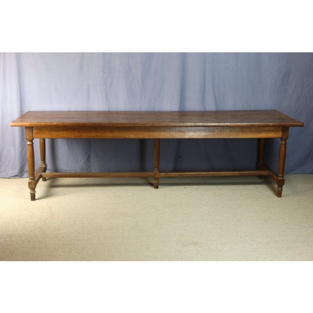 Antique Dining Table in Oak, 1890s For Sale - Image 12 of 12