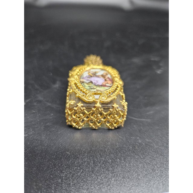 1960s Vintage Miniature French Perfume Bottle For Sale - Image 5 of 5
