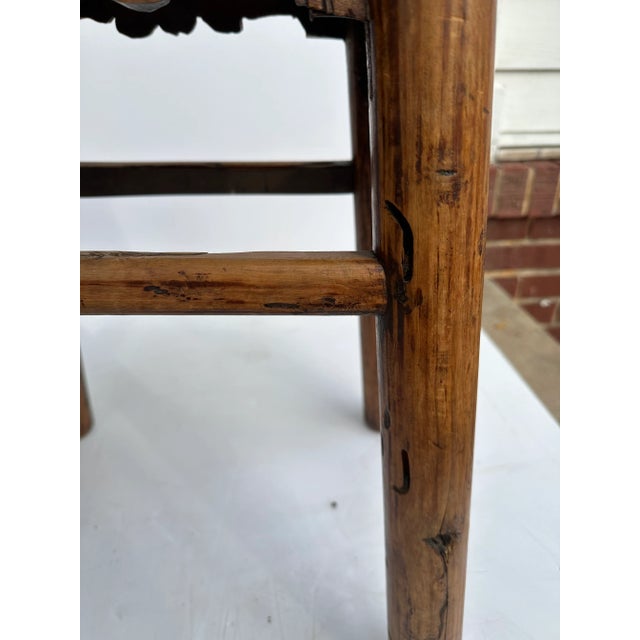 Late 19th Century Late 19th C Chinese Provincial Stool For Sale - Image 5 of 9