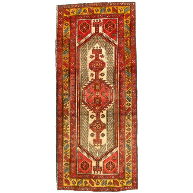 2010s Pasargad N Y Persian Serab Wool Rug - 3'5" X 8' For Sale - Image 5 of 5