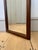 Tall Narrow Antique Wooden Scallop Frame Mirror, France, 1920s For Sale - Image 10 of 13