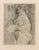 Félicien Rops, Nude, The Major Is So Difficult, 1884, Etching For Sale - Image 4 of 4
