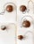 Vintage Dutch Mushroom Arc Wall Lamp in Brown Acrylic Glass and Chrome attributed to Gepo For Sale - Image 5 of 11