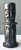 Black Vintage Glazed Ceramic Cross Vase For Sale - Image 8 of 12