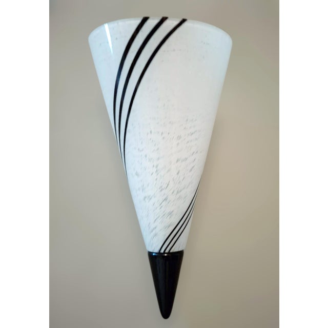 20th Century Murano Cone Sconce For Sale - Image 6 of 12