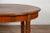 Antique Oval Dining Room Table from Indonesia with Spindle Legs and Warm Patina For Sale - Image 12 of 13