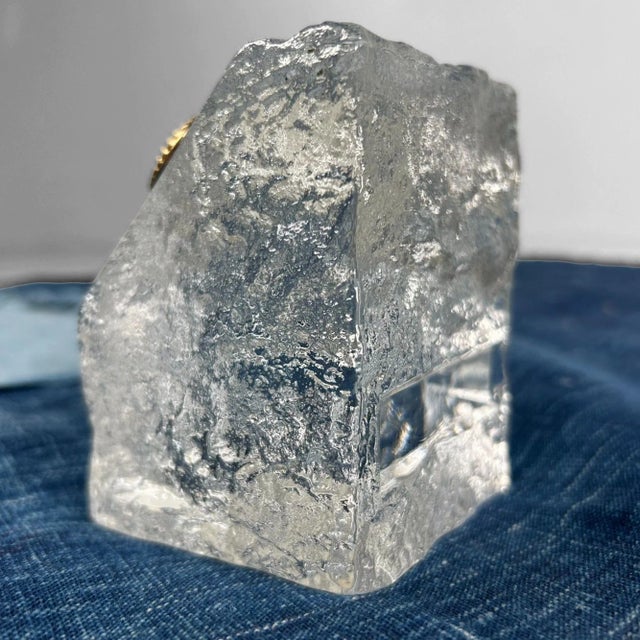 Japanese Paperweight in Crystal, 1970s For Sale - Image 17 of 18