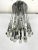 Mid-Century Modern Glass Sphere and Chrome Chandelier from Sciolari, Italy, 1960s For Sale - Image 3 of 10