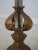 1980s Steel & Brass Quality Floor Lamp W. Shade For Sale - Image 5 of 13