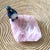 Rose Italian Lapis Lazuli, Rose Quartz, Brass Penguin Vide Poche For Sale - Image 8 of 9