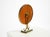 Large Mid-Century Italian Brass Table Mirror, 1950s For Sale - Image 9 of 18