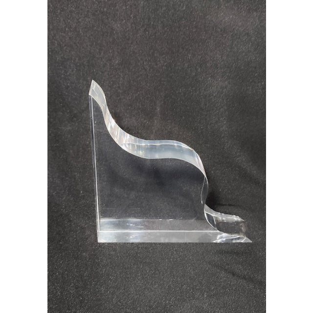 Methacrylate Book Holders, Spain, 1990s, Set of 2 For Sale - Image 11 of 13
