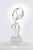 1980s Crystal Ballerina Sculpture, Italy, 1980s For Sale - Image 5 of 6
