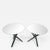 1970s Tripod Base Chrome Tables - a Pair For Sale - Image 9 of 9