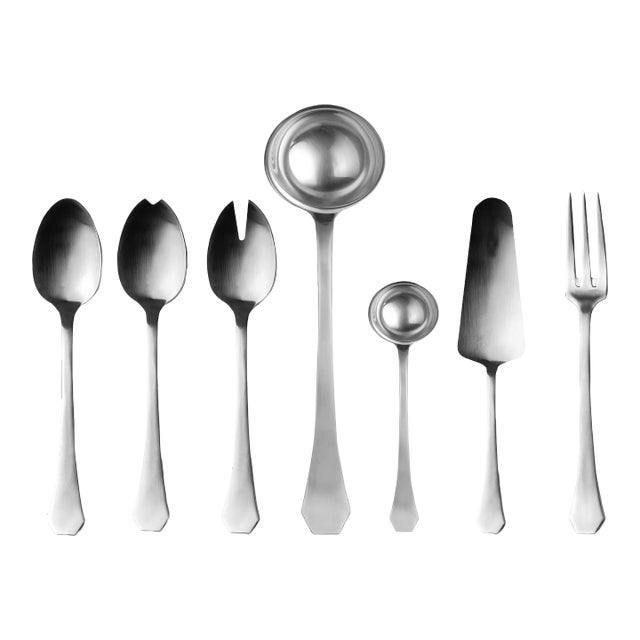 Mepra Moretto 7-Piece Full Serving Set, Ice For Sale