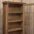 Antique Dutch Solid Cherry Wood Neoclassical Display Bookcase ~ Vitrine With Ebonized Trim For Sale - Image 16 of 18