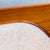 Brown Restored 1960s Sapele Mahogany Upholstered King Headboard With Built-in Nightstands For Sale - Image 8 of 18