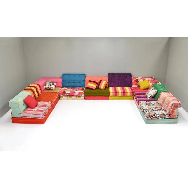 Mah Jong 35 Piece Sofa by Hans Hopfer for Roche Bobois, 1970s, Set of 35 For Sale - Image 4 of 18