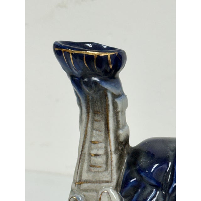 Ceramic Vintage Staffordshire Style Majolica Toby Parliament Judge Teapot For Sale - Image 7 of 12