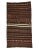 Textile 1960s Vintage Striped Turkish Wool Kilim Rug- 5′3″ × 9′8″ For Sale - Image 7 of 7