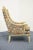 Statesville Chair Co. Italian Provincial Tufted Upholstered Accent Arm Chair For Sale - Image 9 of 12