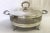 Silver Vintage Italian Silverplate Casserole Dish With Lid For Sale - Image 8 of 8