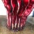 Mid-Century Modern 1990s Italian Tall Vase Featuring a Contemporary Design and a Crimson Red Finish. - a Pair For Sale - Image 3 of 13