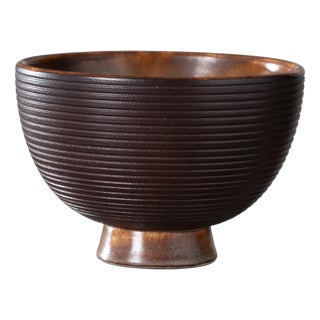 Modern Ceramic Bowl by Giovanni Gariboldi for Richard-Ginori, Italy, 1940s For Sale