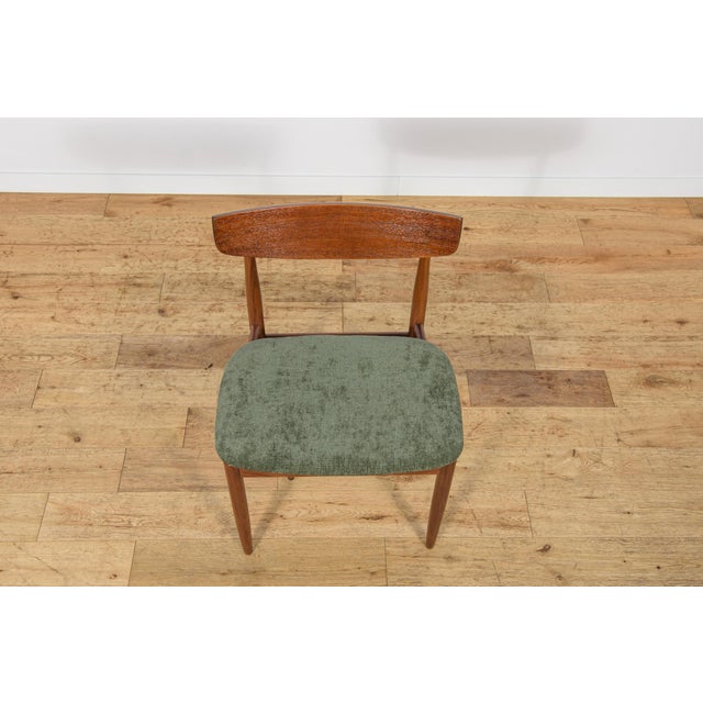 Green Mid-Century Modern Dining Chairs in Teak by Ib Kofod Larsen for G-Plan, 1960s, Set of 6 For Sale - Image 8 of 18