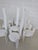 White Golem Chairs by Vico Magistretti for Poggi, 1960s, Set of 8 For Sale - Image 11 of 18